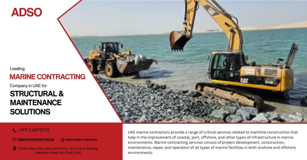 Leading Marine Contracting Company in UAE for Structural and Maintenance Solutions