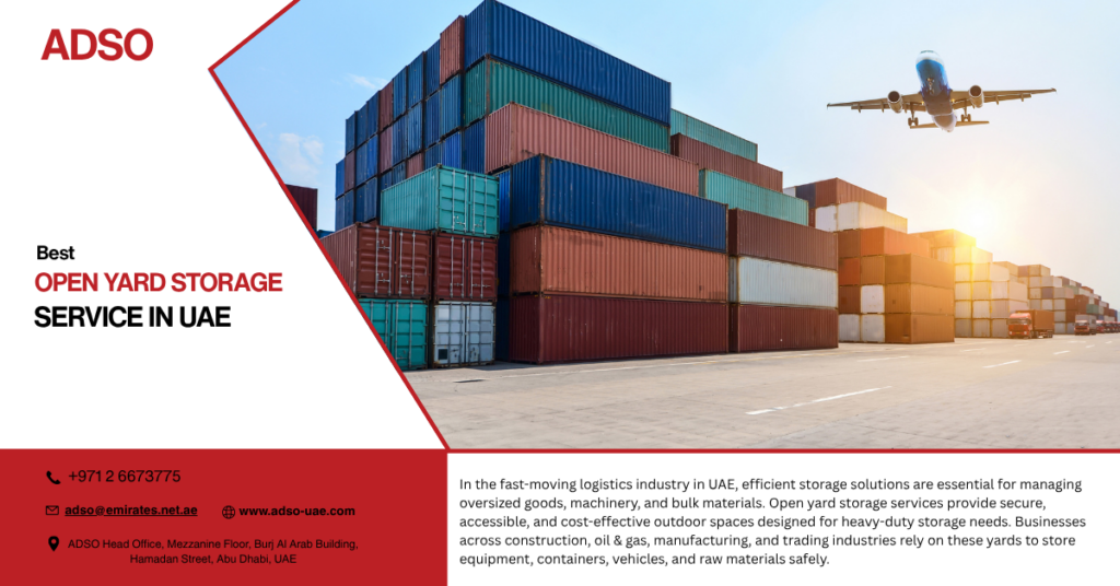 Best Open Yard Storage Service in UAE